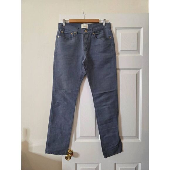 Sid Mashburn Slim Straight Pants, Canapa blend 32/32 - Picture 1 of 11